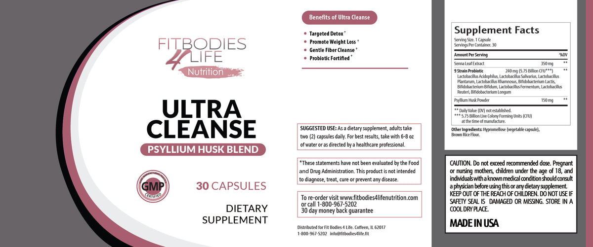 Ultra Cleanse – Fit Bodies 4 Life Nutrition