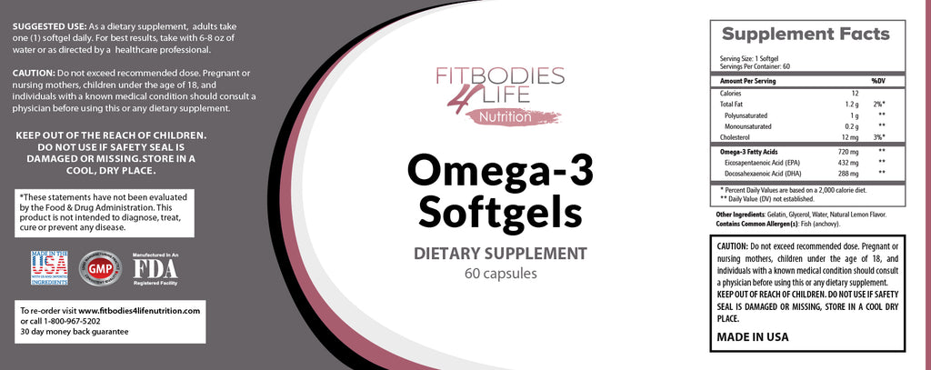 Omega 3 Softgels