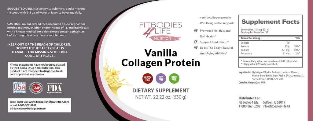 Vanilla Collagen Protein